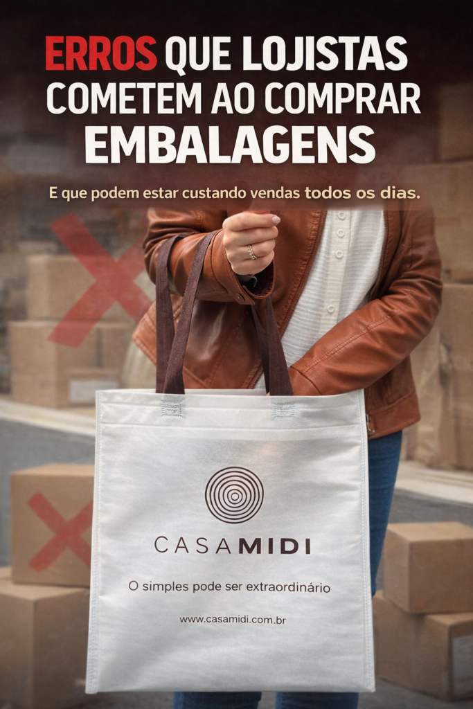 erros que lojistas cometem ao comprar embalagens