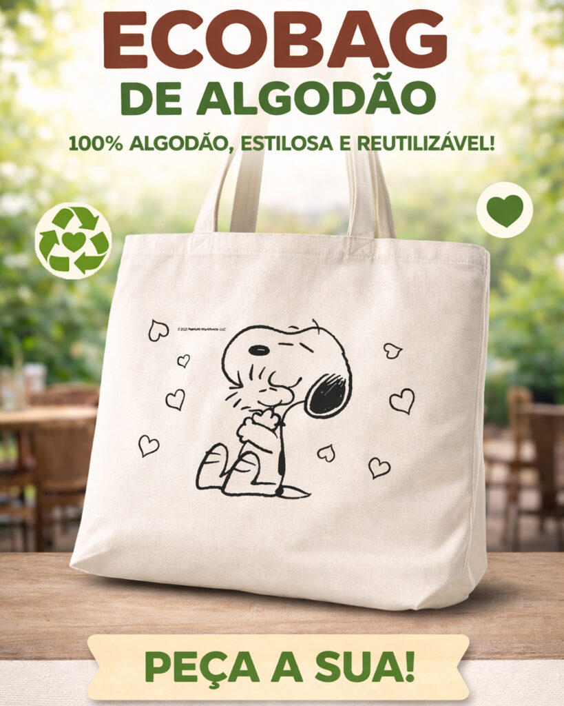 sacola de algodão da bella top embalagens